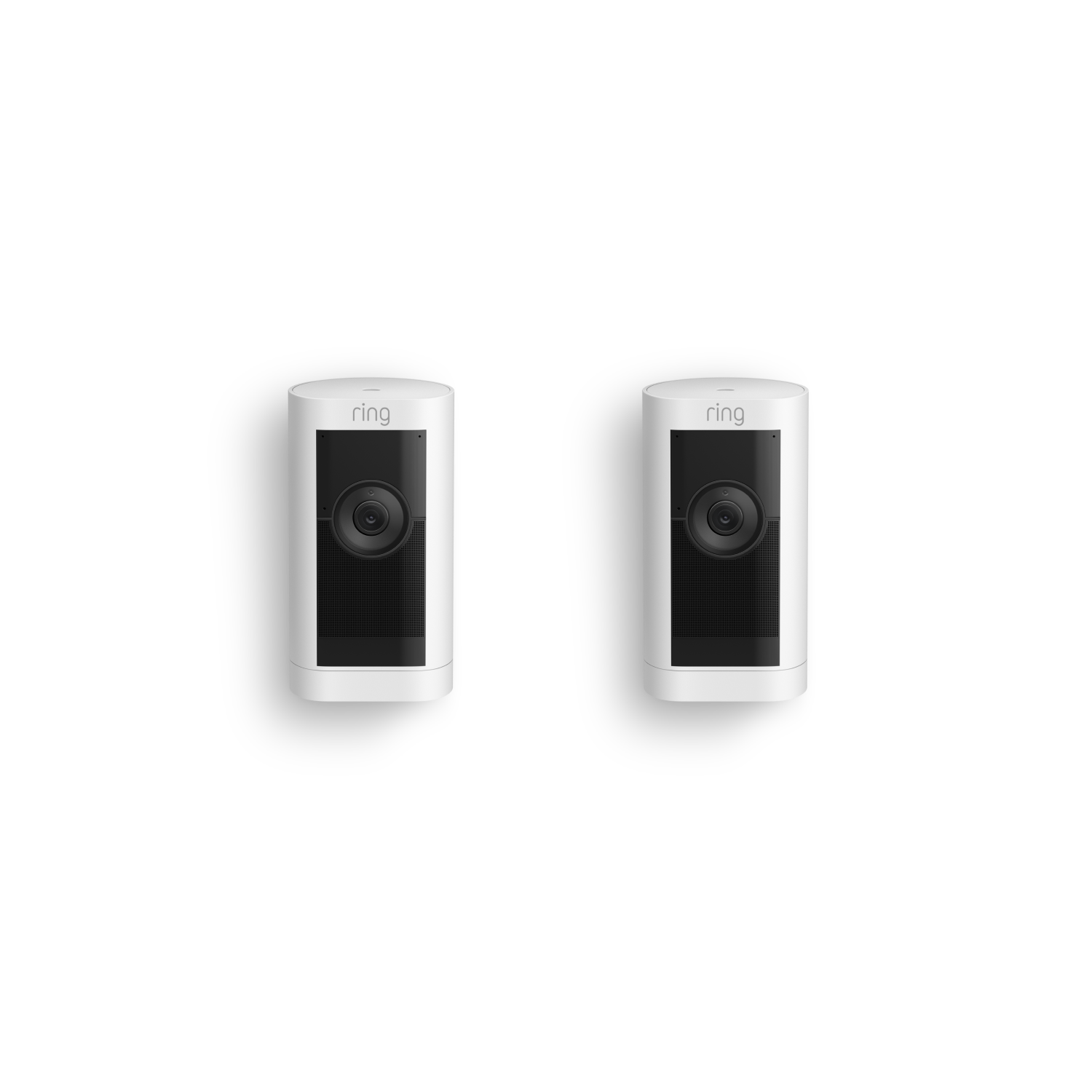 Blanco:2-Pack Cámara exterior Pro con batería (Stick Up Cam Pro)
