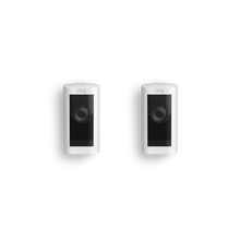 Blanco:2-Pack Cámara exterior Pro con batería (Stick Up Cam Pro)