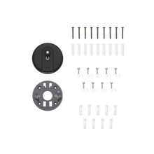 Negro:Kit de piezas de recambio (Cámara exterior Pro con enchufe - Stick Up Cam Pro)