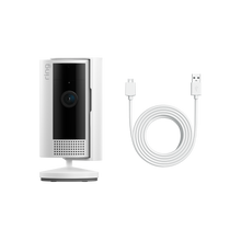 Blanco:Indoor Camera 2.ª gen. + Cable de alimentación USB-A a micro-USB de 3 m