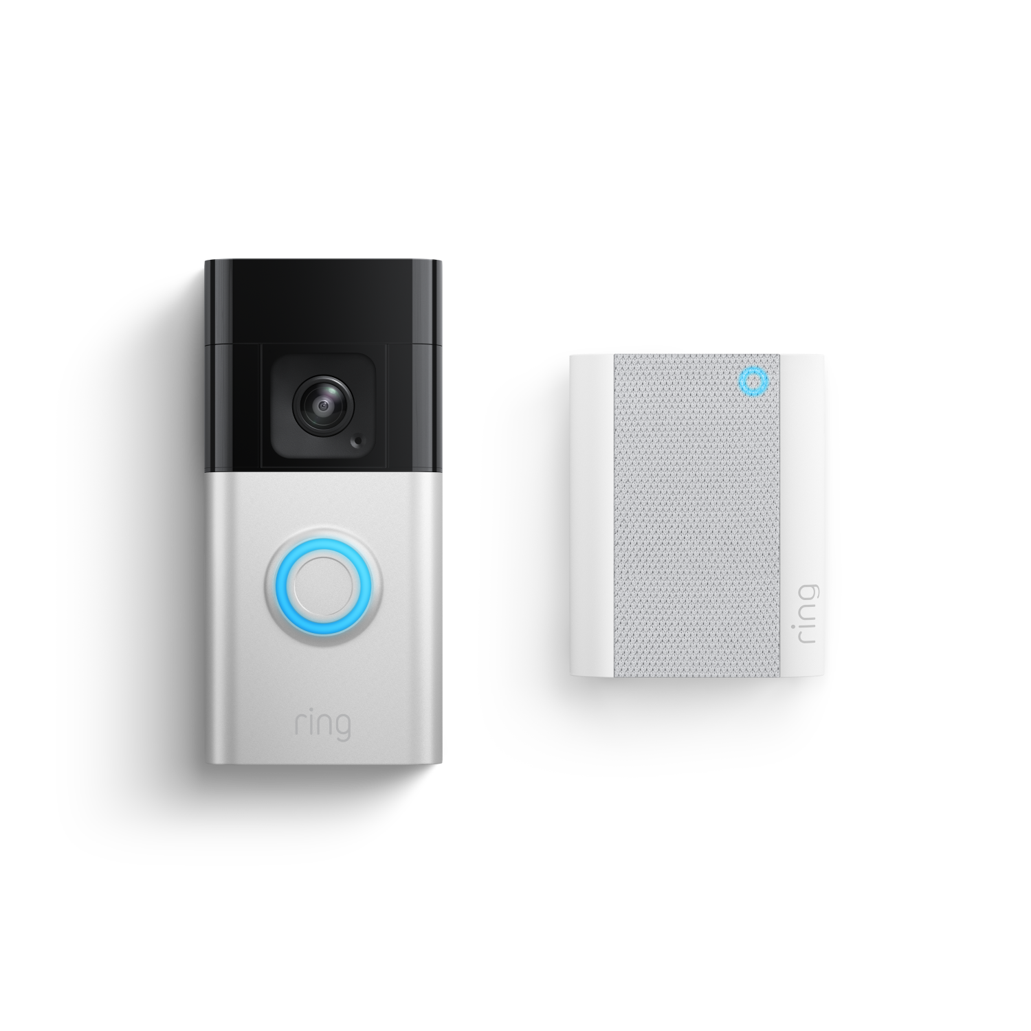 Níquel satinado:Videotimbre Pro con batería + Chime (Battery Video Doorbell Pro + Chime)