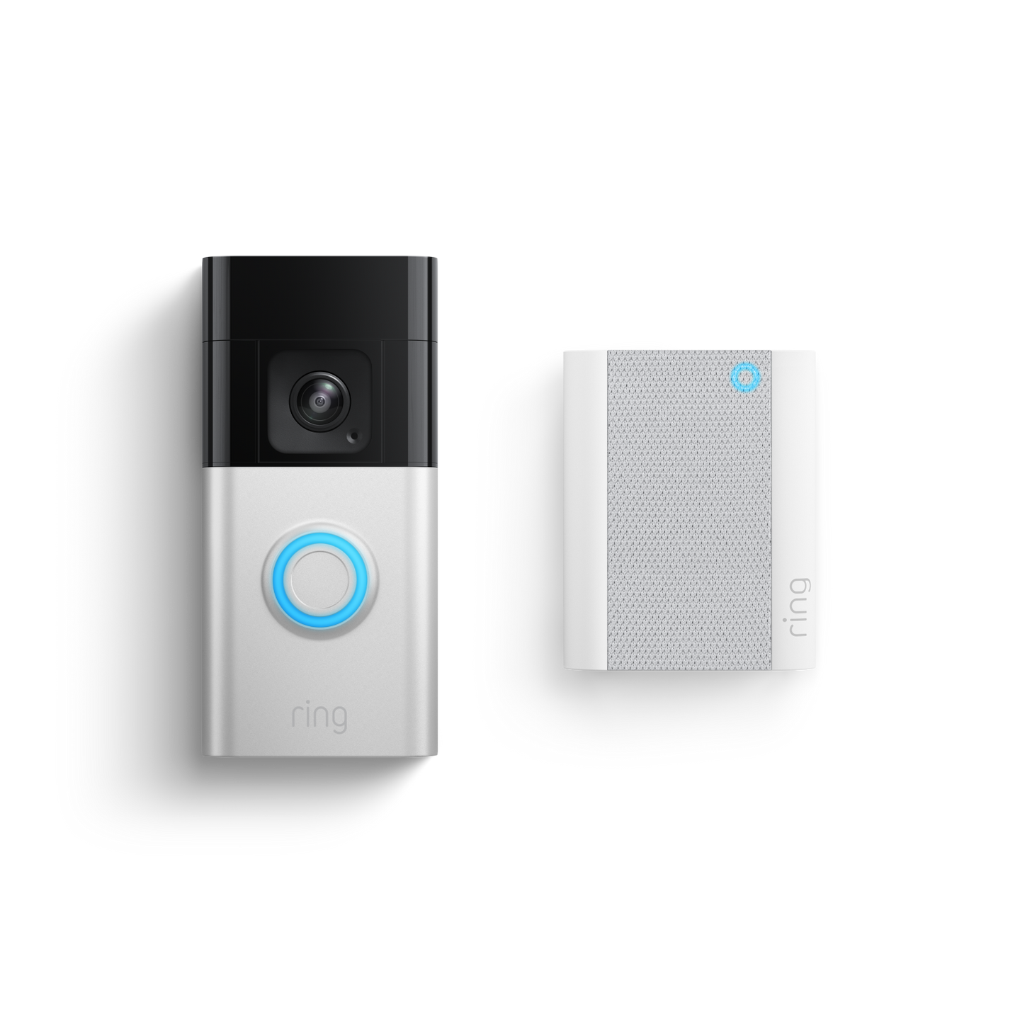 Níquel satinado:Videotimbre Pro con batería + Chime (Battery Video Doorbell Pro + Chime)