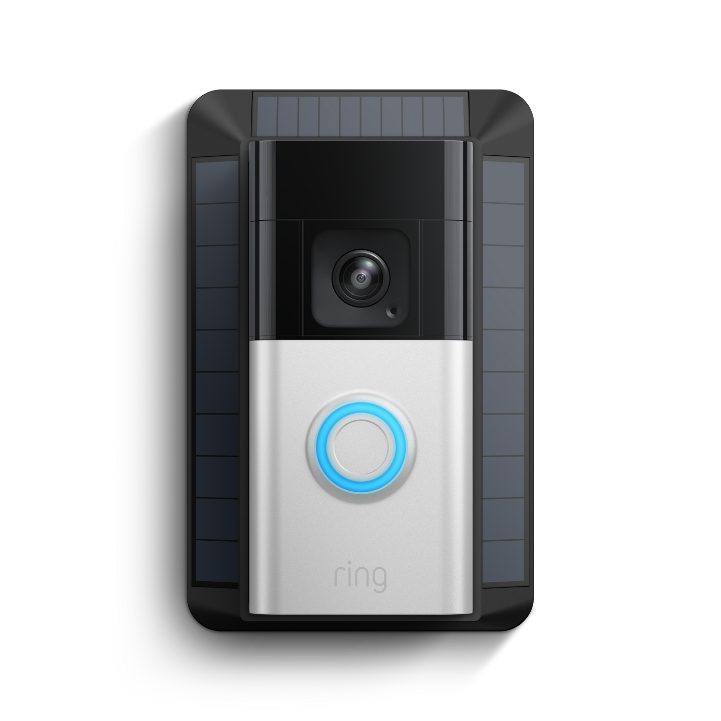 Níquel satinado:Videotimbre Pro con batería + Cargador solar 2.ª generación (Battery Video Doorbell Pro + Cargador solar 2.ª gen.)