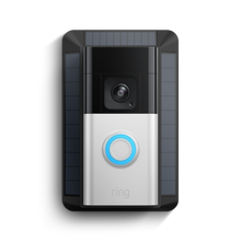 Níquel satinado:Videotimbre Pro con batería + Cargador solar 2.ª generación (Battery Video Doorbell Pro + Cargador solar 2.ª gen.)