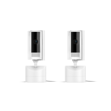 Blanco:2-Pack Cámara interior orientable (Pan-Tilt Indoor Camera)