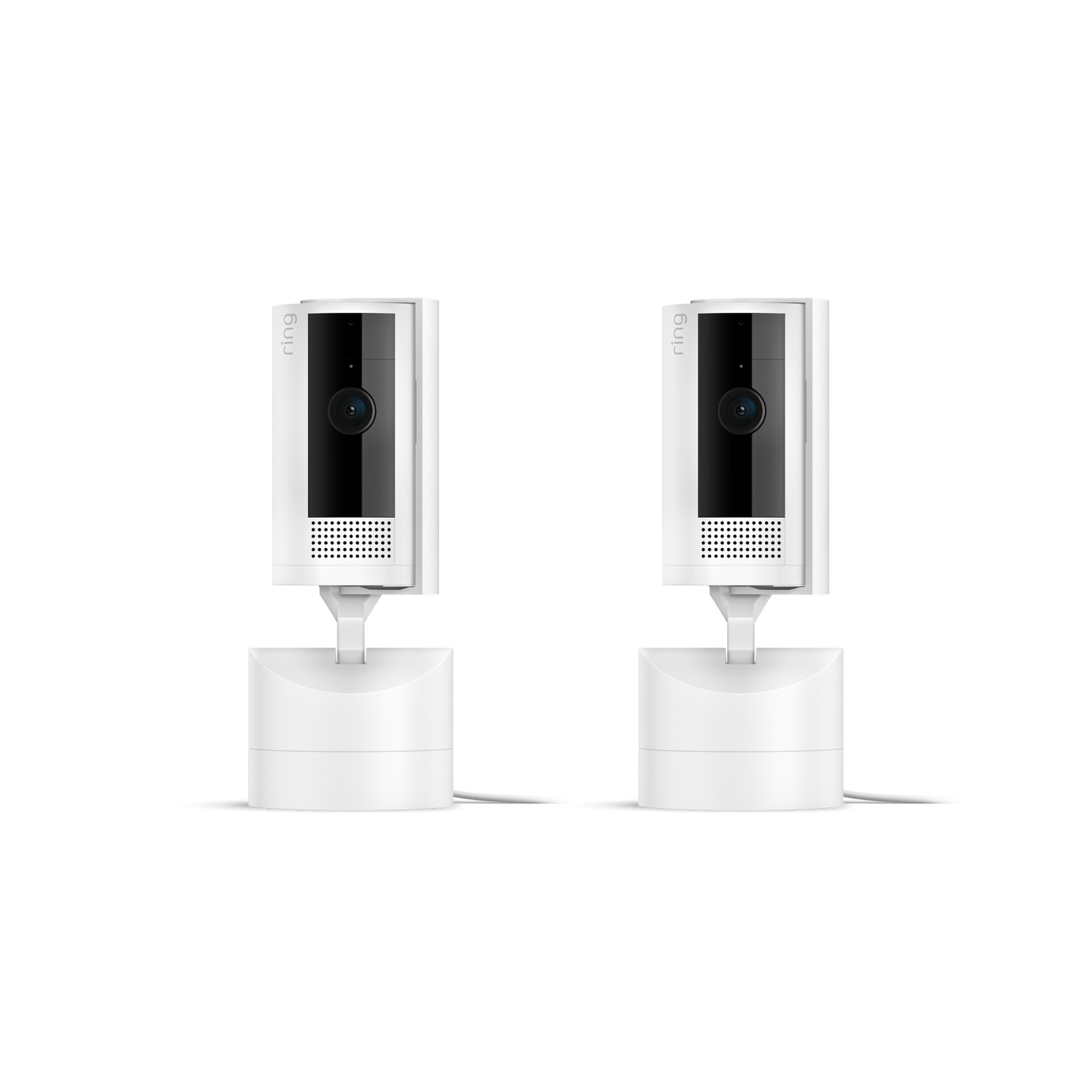 Blanco:2-Pack Cámara interior orientable (Pan-Tilt Indoor Camera)