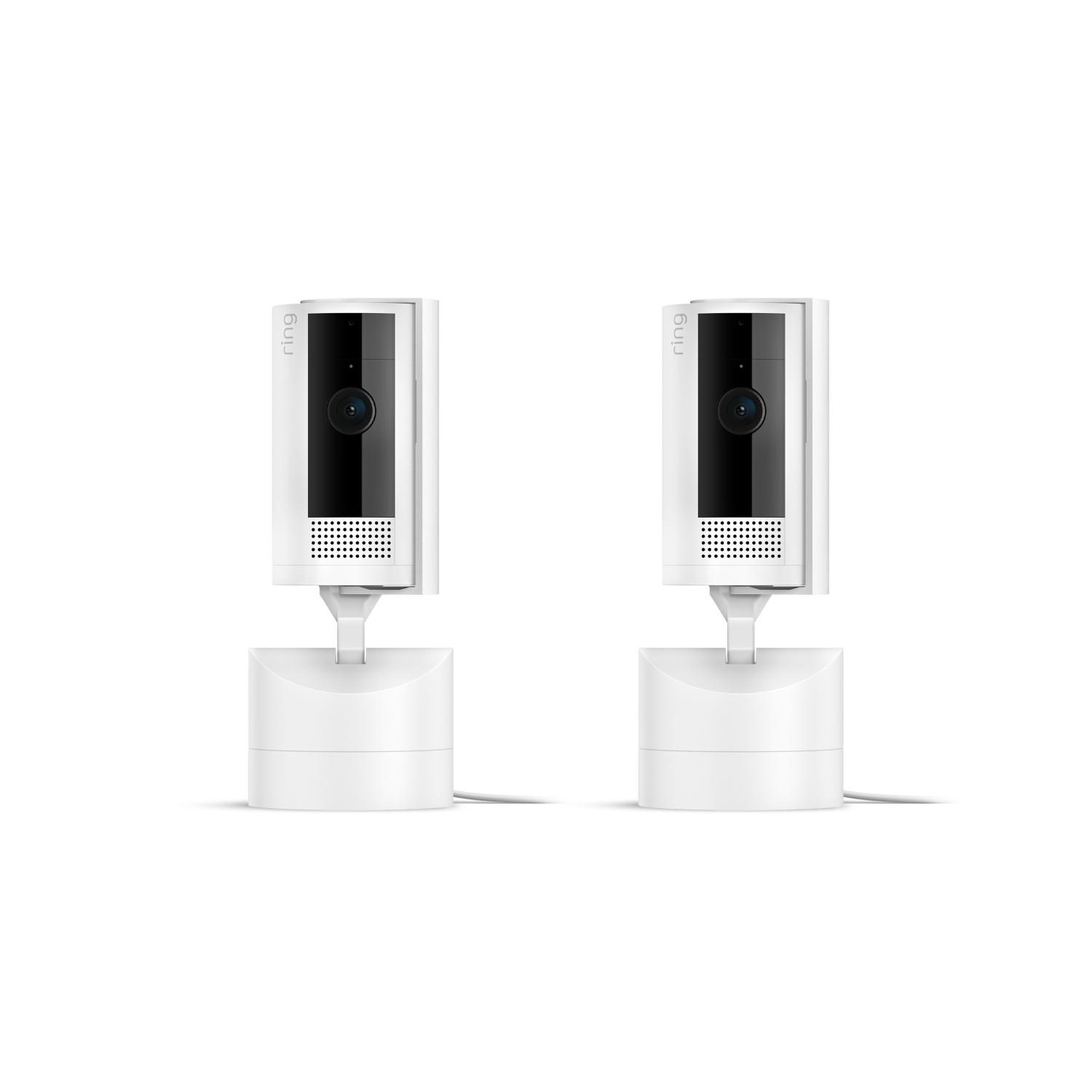 Blanco:2-Pack Cámara interior orientable (Pan-Tilt Indoor Camera)