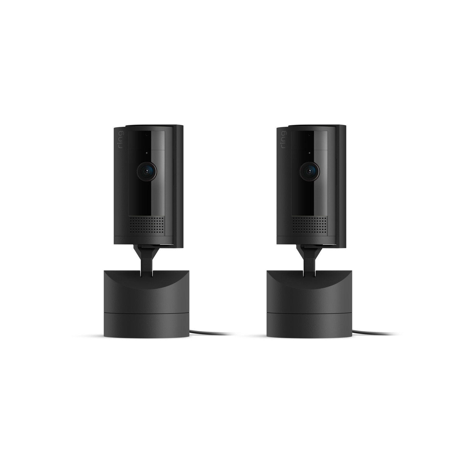 Negro:2-Pack Cámara interior orientable (Pan-Tilt Indoor Camera)
