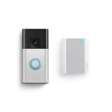 Níquel satinado:Videotimbre con batería + Chime (2.ª generación)