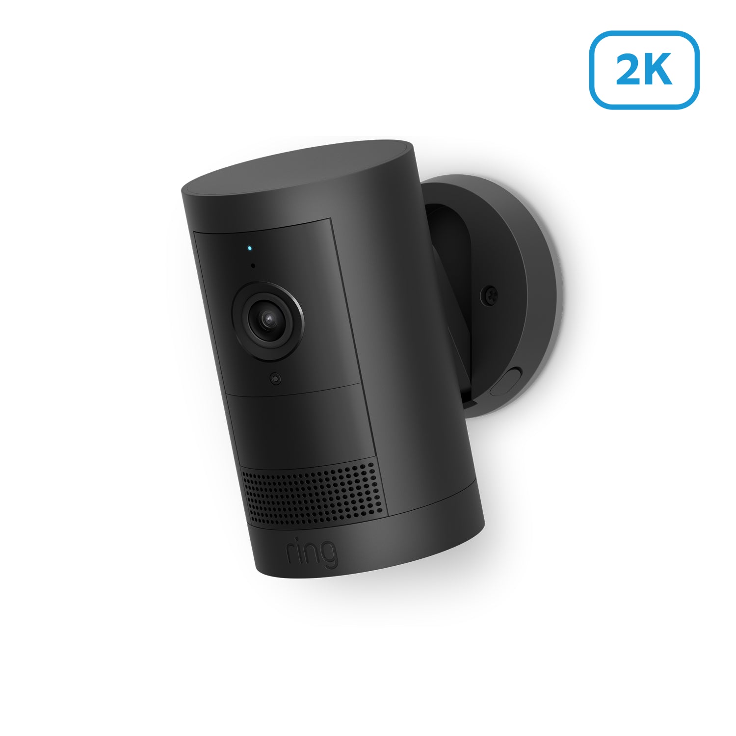 Negro:Cámara exterior Plus con batería (Outdoor Camera Plus)
