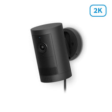 Negro:Cámara exterior Plus con enchufe (Outdoor Camera Plus)