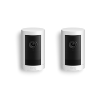 Blanco:Pack de 2 cámaras exteriores Plus con batería (Outdoor Camera Plus)